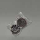 2"(50 mm) Desk Cable Grommet Hole Cover Kit Brown - Detachable ABS Plastic Cord Organizer for Office & Home Table(2 Pack)