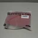 RUNNING GIRL Long Sleeve Workout Tops for Women Soft Crew Neck Basic Tight Cropped Top Casual Seamless Shirt (Red, S)