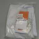 MAGZO Magnetic Screen Door Fit Door Size 36 x 96 Inch, Screen Size 38" x 97" Strong Magnet Door Mesh with Reinforced Hook & Loop for Patio, Sliding, French Door, White