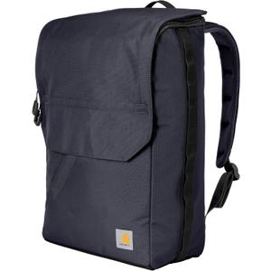 Carhartt 21L Top-Load Backpack, Durable Water Resistant Coated Canvas Base W/ 17" Laptop Sleeve, Bluestone
