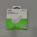 Belkin Dual Port Charger Block 42W, USB-C + USB-A Charger - Super Fast Charging - Samsung Galaxy S25, Apple iPhone 17, Air, Pro, Pro Max, iPad, MacBook, Google Pixel, Nintendo Switch 2 & More - White