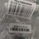 LORRYTE White 2-Pack 100 LED 64FT Crystal Globe Solar Lights Outdoor, Waterproof Solar String Lights Outdoor Decorative with 8 Lighting Modes for Patio Decorations Garden Wedding Party Tree Porch