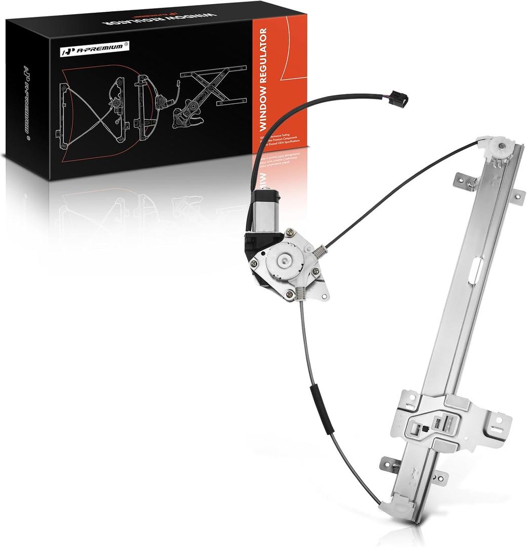 A-Premium Power Electric Window Regulator with Motor Compatible with Honda Passport 1998-2002 Isuzu Amigo Rodeo/Rodeo Sport Front Left Driver Side