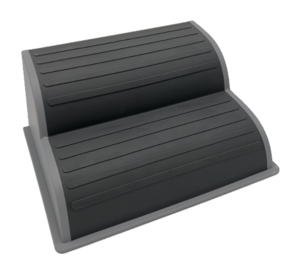 2-Step Modular Dog Ramp - Portable Non-Slip Stairs for Small Dogs Pack of 12