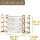 SpaceAid Large Toy Storage Organizer 9 Shelves 9 Bins, Toy Organizers Storage Bookshelf, Kids Bin Shelf Toys Box Bookcase for Bedroom Playroom Organization Room Decor, White
