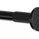 MOFAOTU Tension Curtain Rod, Shower Curtain Rod, 46-167 inch, No Drill Window Curtain Rod, Rustproof Adjustable Shower Rods for Bathroom, Extra Long For Outdoor, Living Room, Black
