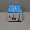 6 in 1 Montessori Toys for Babies Newborn Stacking Block Soft Infant Ring Shape Learning Sensory Bin Pull String Teething Toy Tissue Box for Toddlers 18M+ 2 3 Year Old Boy Girl Gift