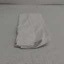 ALYVIA SPRING Stall Fabric Shower Curtain Liner Waterproof - 60" x 72", Soft & Lightweight Stall Size Shower Curtain with Magnets, Machine Washable - 60x72, White