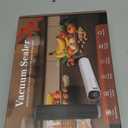 Vacuum Sealer, Portable handheld Vacuum Sealer + 30 Reusable Vacuum Bags, Portable Food Sealer, With LED pressure display, 2-Speed Pressure Control (60/80 Kpa)