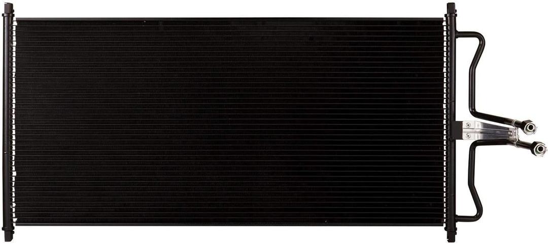 Aparts 31 5/16" Air Conditioning A/C Condenser Fit for Ford F-150 4.2L 2004-2008, Lincoln Mark LT 5.4L 2006-2008, Ford F-150 4.6L 2004-2008 Replace OE# 4L3Z19712AA; 4L3419710AD 3092