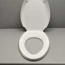 KOHLER K-5588-0 Purefresh Elongated Nightlight Toilet Seat, with Grip-Tight Bumpers, Quiet-Close Seat, Quick-Release Hinges, Quick-Attach Hardware, No Slam Toilet Seat, White