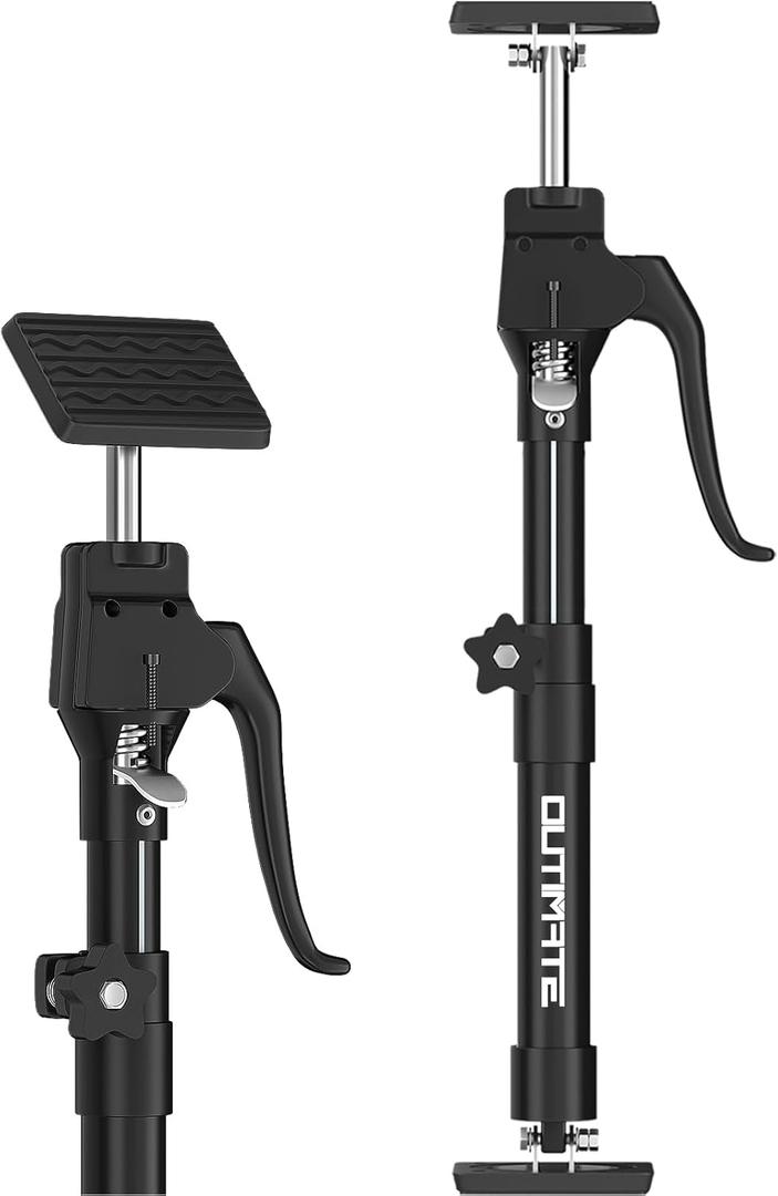 Third Hand Support Pole Heavy Duty, Cabinet Jacks for Installing Cabinets with 200 LBS Capacity and Expand from 15-4/5 to 23-3/5 in, 1-PC