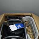 Giraffe Tools Heavy Duty Garden Hose Reel Cart with Wheels - Industrial Outdoor Hose Storage Reel, Pre-Installed Guide for 250-Feet of 5/8" Hose Capacity