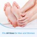 Arch Support Inserts Women, Plantar Fasciitis High Arch Support Shoe Inserts, Gel Arch Pads for Flat Feet, Reusable Adhesive Shoe Insoles for Relieve Pressure and Feet Pain - 3 Pair