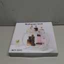 Perfume Organizer for Dresser, Black Bathroom Counter Organizer, 2 Tier Vanity Makeup Organizer, Bathroom Organizer and Storage for Skincare Cosmetic Perfume Display Stand for Bedroom Decor