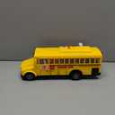 ArtCreativity Yellow School Bus Toy with Flashing Lights & Sound, Friction Powered 1/16 Scale School Bus Toy for Kids with 4 Sounds & Lights, Back & Side Doors Open, Easter Gifts for Kids Ages 3+