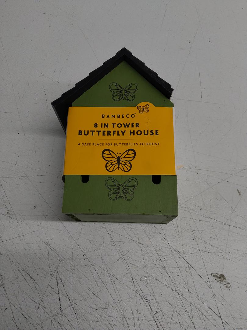 Bambeco 8 In Tower Butterfly House, Green