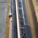 GarveeHome Full Size Platform Bed Frame with Adjustable Headboard, Linen Fabric Upholstered and Wooden Slats Support, Heavy Duty Mattress Foundation, No Box Spring Needed, Easy Assembly, Dark Grey