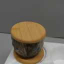 Marbling Ceramic Flower Pot 3.35 Inch Succulent Small Plant Cactus Herbs Planter Ceramic Pot with Drainage Hole Matte Round Container(6 Pcs,Elegance Style)