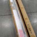 EaseLife 36 x 84 inch White Barn Door with 6.6FT Sliding Door Hardware Kit Included & Handle,Solid Wood Covered with Waterproof PVC Surface,DIY Assemblely,Easy Install,H-Frame,Fit 32-34in Wide Opening