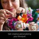 LEGO Botanicals Flower Bouquet Building Set - Artificial Flowers for Decoration for Home and Display, Ages 18+ - Small Fake Flowers for Table, Desk, Office - Gift for Birthdays - 10280