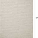 Loloi Amber Lewis Malibu Collection MAB-05 Tan/Dove 2'-3" x 3'-9" Accent Rug