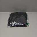 ANRABESS Women Wide Leg Capri Pants Summer Palazzo High Waisted Casual Loose Lounge Flowy Cropped Beach Trousers Work Outfits Black, Small