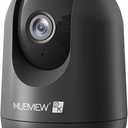 MUBVIEW Cameras for Home Security, Indoor Security Camera, 2.4/5GHz WiFi Wired Camera Ideal for Dog/Elder/Baby, Motion Tracking, Two-Way Audio, Pan Tilt, 24/7, 2K Night Vision (1 PC)