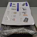 Geesta 2/3/4-Tier Upgraded Collapsible Cooling Rack with Adjustable 3 Setting Design Stackable Roasting Cooking Drying Wire Cooling Rack for Cookies Baking Gifts for Women (Black)