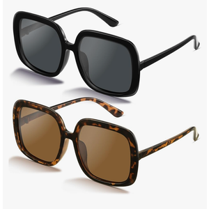 miyya Oversized Polarized Sunglasses Women, Trendy Retro Sun Glasses for Women 2025, Oversized Shades