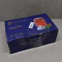 Vintage Glassware Drinking Glasses Set of 6,12 oz Hobnail Glass Cups,Embossed Green Water Tumbler,for Beer,Cocktail,Whiskey,Juice and Various Mixed Drinks- 1 Cleaning Brush