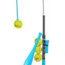 Franklin Sports Grow-with-Me Kids Baseball Batting Tee + Stand Set for Youth + Toddlers - Youth Baseball, Softball + Teeball Hitting Tee Set for Boys + Girls