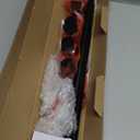 KAMANINA Curtain Rods No Drilling for Windows 16 to 30 Inches, 5/8 Inch Adjustable Small Curtain Rod 2 Pack No Screw with 3M Adhesive Brackets, Black