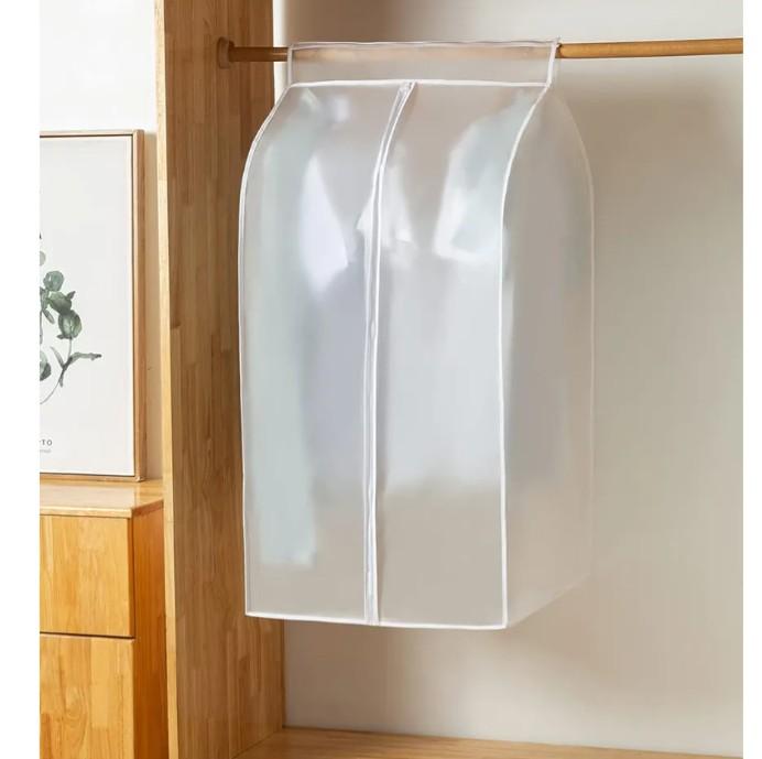 XIAKE Garment Bags M/oth-proof Dust Cover Coat Hanging Clothes Storage Bag Premium Thickened Clothing Organizer Moisture-proof Dust-proof Clothes Cover