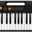 Casio Casiotone CT-S200  61-Key Portable Keyboard for Beginners | 400 Tones, 77 Rhythms, LCD Display, Dance Music Mode, USB-MIDI, Stereo Speakers | Includes Power Supply & Music Rest | Black