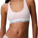 Calvin Klein Womens Modern Cotton Unlined Wireless Bralette (Small, Nymph's Thigh)