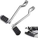 WOWTK Heel Toe Shift Pegs, Front and Rear Levers w/Shifter Pegs for Harley 1986-2017 FL Softail,1988-2025 Touring Road King Road Glide Street Glide Electra Glide and 2008-later Trike Models
