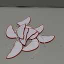 Tenare 24 Pcs Strawberry Party Decorations Strawberry Honeycomb Balls Birthday Favors Berry First Theme Table Centerpieces Tissue Paper Honeycomb Tabletop Hanging Decor Party Supplies(Red)