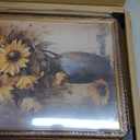 16x24 Picture Frame, HD Real Glass 16x24 Vintage Photo Frame, 16 by 24 Poster Frame with Vintage Gold Border Horizontal & Vertical Display for Tabletop or Wall Decor (1 Pack)