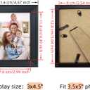 Giftgarden 12 Pack 3.5x5 Picture Frame Black, Multiple 3.5 x 5 Photo Frames Bulk for Tabletop Display or Wall Hanging