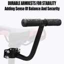 TOPCABIN Bicycle Manned Cushion Mountain Bike Back Shelf Seat Cushion Manned Comfortable Saddle Children Back Seat