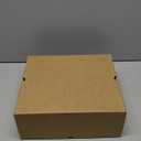 Coutgo Womens Pointed Toe Ankle Boots Chunky Block Heel Tie Knot Side Zipper Dressy Booties (9, Beige)