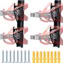 Jack Stand Wall Mount Organizer: Jack Stands Holder Storage Rack Mount - Fit for 2 & 3 Ton Jack Stand (2 Pack)