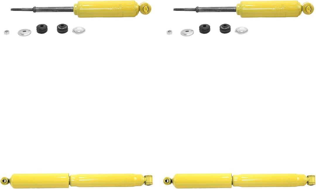 Monroe 1001588VK 4 Pc Front and Rear Shock Absorber Set for Dodge D100
