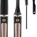 Heated Eyelash Curlers - Electric Eyelash Curler with 4 Heating Modes Fast Heating 24-Hour Long-Lasting Styling Type-C Rechargeable with LED Display Makeup Tools for Women, Girls (Black)