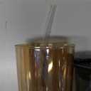 24oz Drinking Glasses Cups Set of 2 Leak Proof Iced Coffee Glass Tumbler with Lid Straw Glassware for Juice Coffee Smoothie Boba Tea(Gray & Amber)