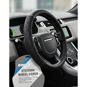 PICAUTO Steering Wheel Cover, Fits Cars, SUVs and Trucks, 14.5"-15.5"