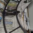 Large Wall Clock for Living Room Decor  40 Inch Knocked-Down (KD) Silent Non-Ticking Modern Farmhouse Wall Clock, Oversized Decorative Metal Roman Numeral Clock, Bronze