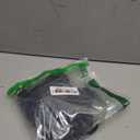 Foxiny Sexy Backless Cheeky High Cut Leg Thong V Neck One Piece Swimsuit,Black, Medium