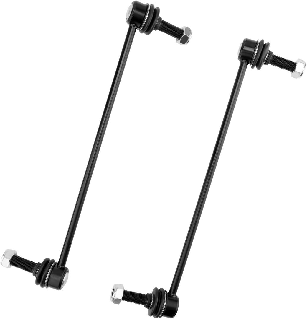 Front Sway Bar Stabilizer Links Zinc-Nickel Alloy-Suspension Kit 2 PCS Left & Right, Compatible With 2011-2018 Ford Explorer & Police Interceptor Utility, Replaces#: K750616, K750617